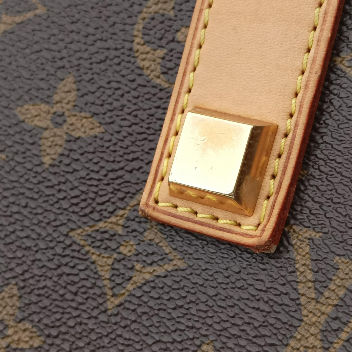 Secondhand Louis Vuitton Neo Brown×Beige Monogram Canvas M40372 shoulderbag | stylenewstar