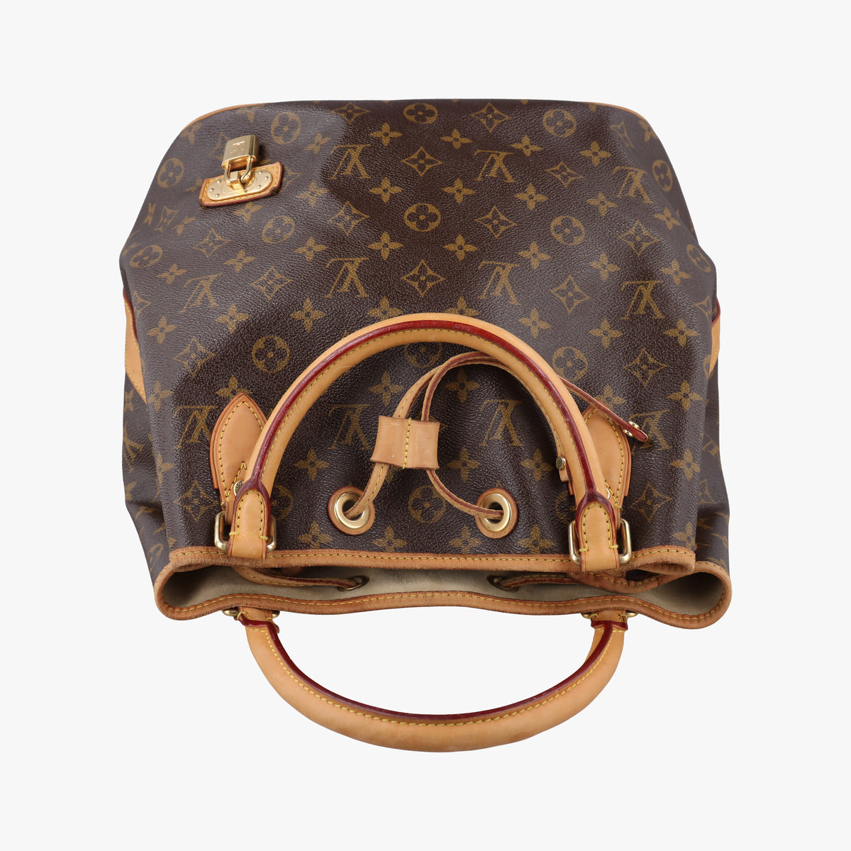 Secondhand Louis Vuitton Neo Brown×Beige Monogram Canvas M40372 shoulderbag | stylenewstar