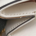 Pre-owned Gucci Broadway Pearl Bee White Leather 453778 shoulderbag | stylenewstar