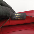 Pre-owned Fendi F is Red Leather 8BM005 shoulderbag | stylenewstar