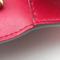 Pre-owned Fendi F is Red Leather 8BM005 shoulderbag | stylenewstar
