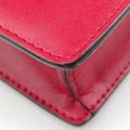 Pre-owned Fendi F is Red Leather 8BM005 shoulderbag | stylenewstar