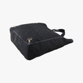 Pre-owned Gucci Abbey Black Canvas × Leather 130733 handbag | stylenewstar