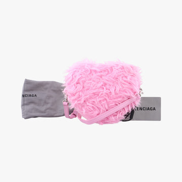Le Cagole Pink Faux fur 676935.5806.S.535269ル カゴール ピンク フェイクファー 676935.5806.S.535269