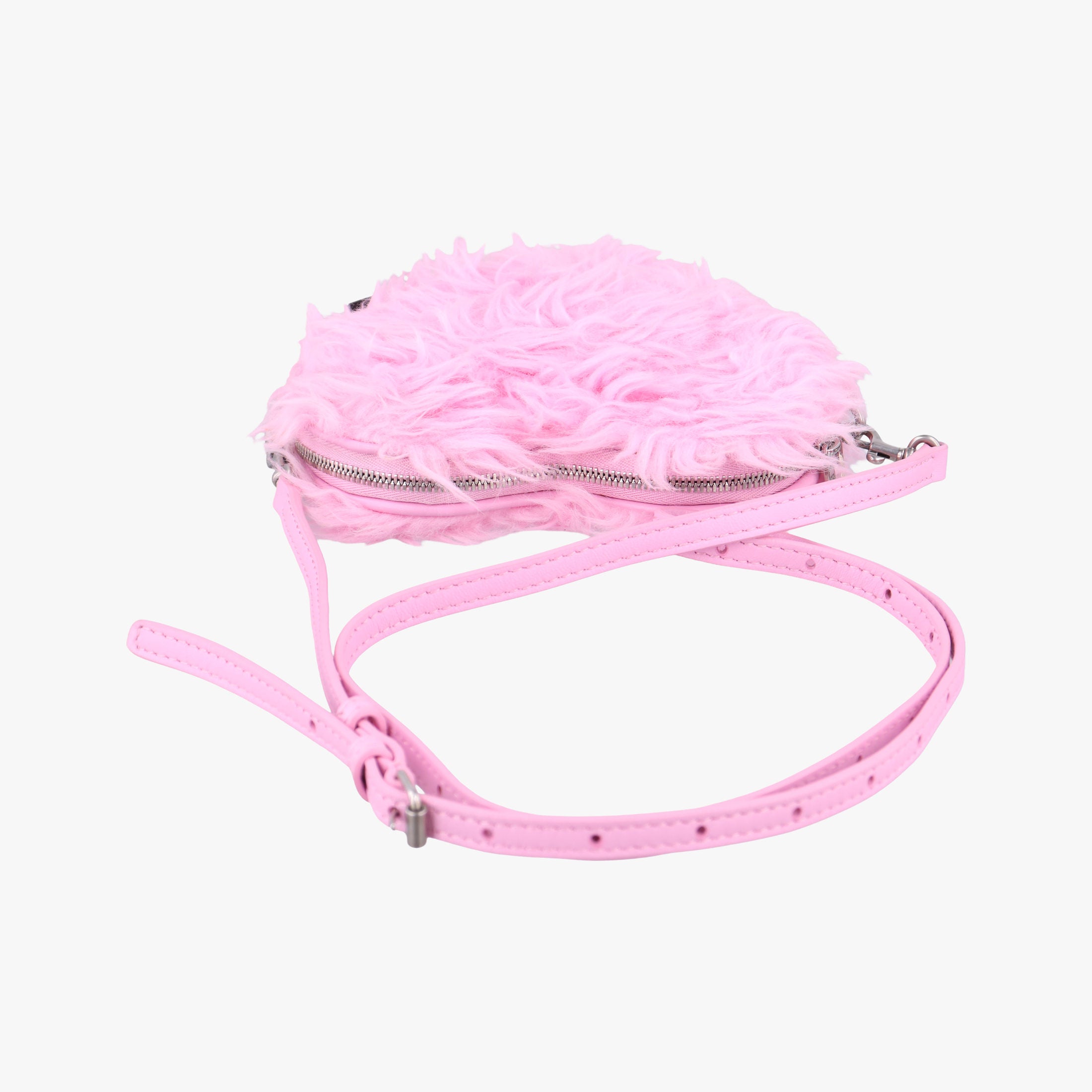 Le Cagole Pink Faux fur 676935.5806.S.535269ル カゴール ピンク フェイクファー 676935.5806.S.535269