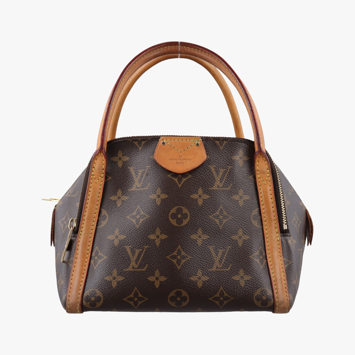 Pre-owned Louis Vuitton Marais BB brown×beige Monogram Canvas M41071 handbag | stylenewstar