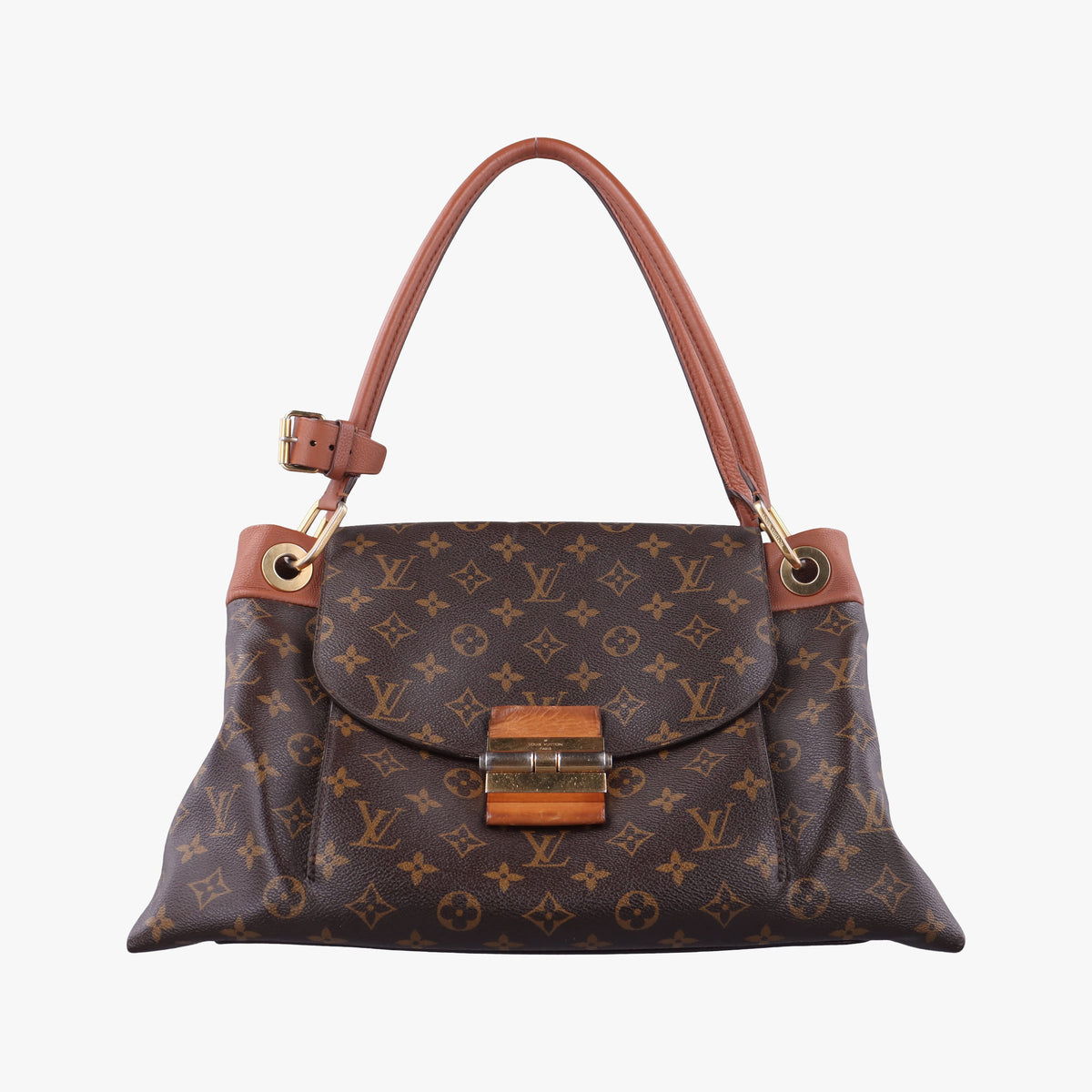OLYMPE Brown×CAMEL Monogram Canvas×calf leather M40580 SP0182オランプ モノグラム/ブラウン×キャメル モノグラムキャンバス×カーフレザー M40580 SP0182