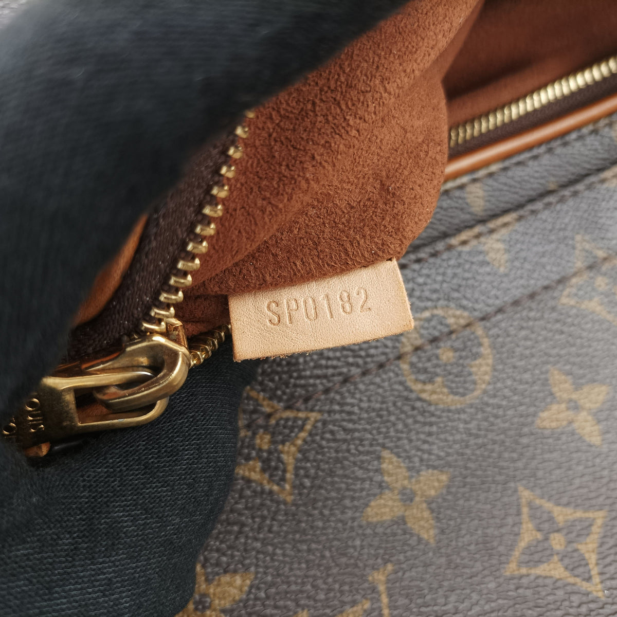 OLYMPE Brown×CAMEL Monogram Canvas×calf leather M40580 SP0182オランプ モノグラム/ブラウン×キャメル モノグラムキャンバス×カーフレザー M40580 SP0182