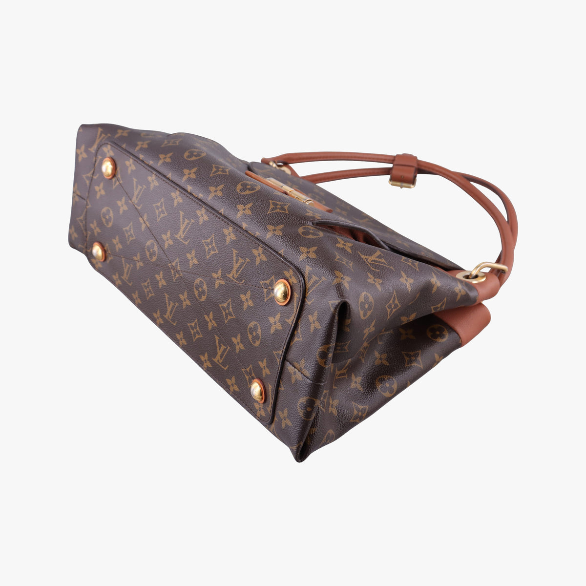 OLYMPE Brown×CAMEL Monogram Canvas×calf leather M40580 SP0182オランプ モノグラム/ブラウン×キャメル モノグラムキャンバス×カーフレザー M40580 SP0182