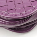 Pre-owned Bottega Veneta Intrecciato Purple lambskin  shoulderbag | stylenewstar