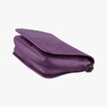 Pre-owned Bottega Veneta Intrecciato Purple lambskin  shoulderbag | stylenewstar