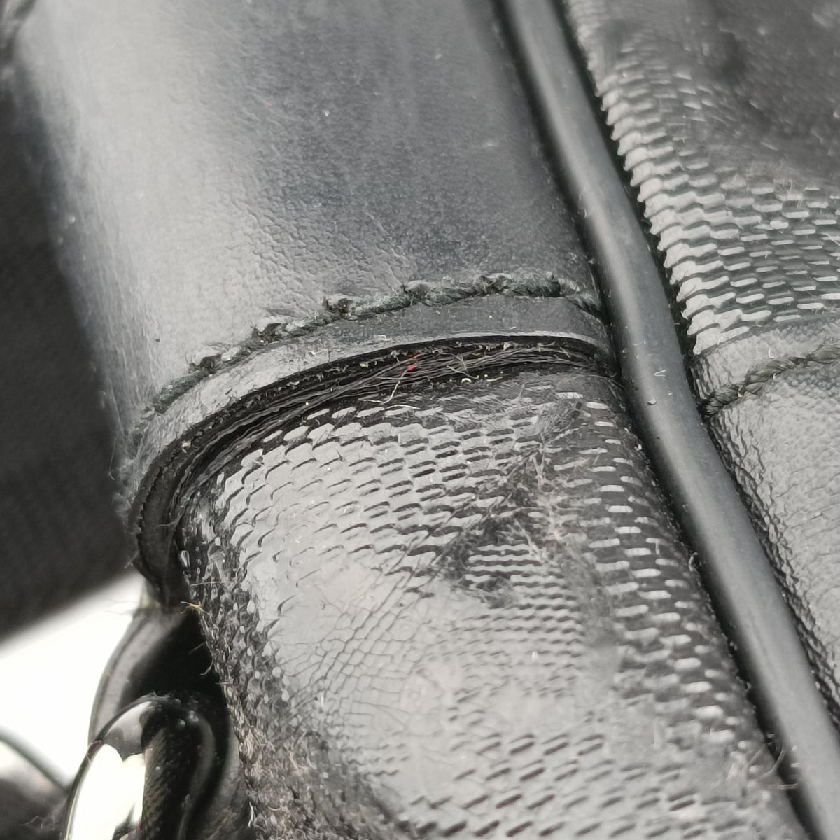 GG Imprime Messenger Black PVC coated canvas 211107 F6716936GGインプリメ メッセンジャー ブラック PVCコーティングキャンバス 211107 F6716936