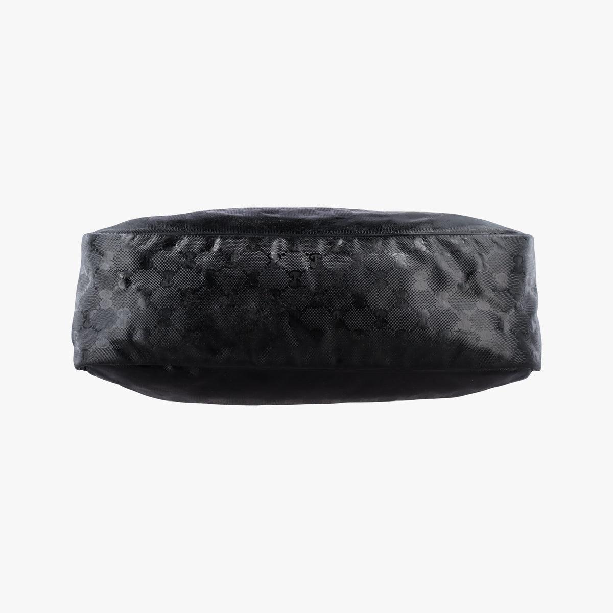 GG Imprime Messenger Black PVC coated canvas 211107 F6716936GGインプリメ メッセンジャー ブラック PVCコーティングキャンバス 211107 F6716936