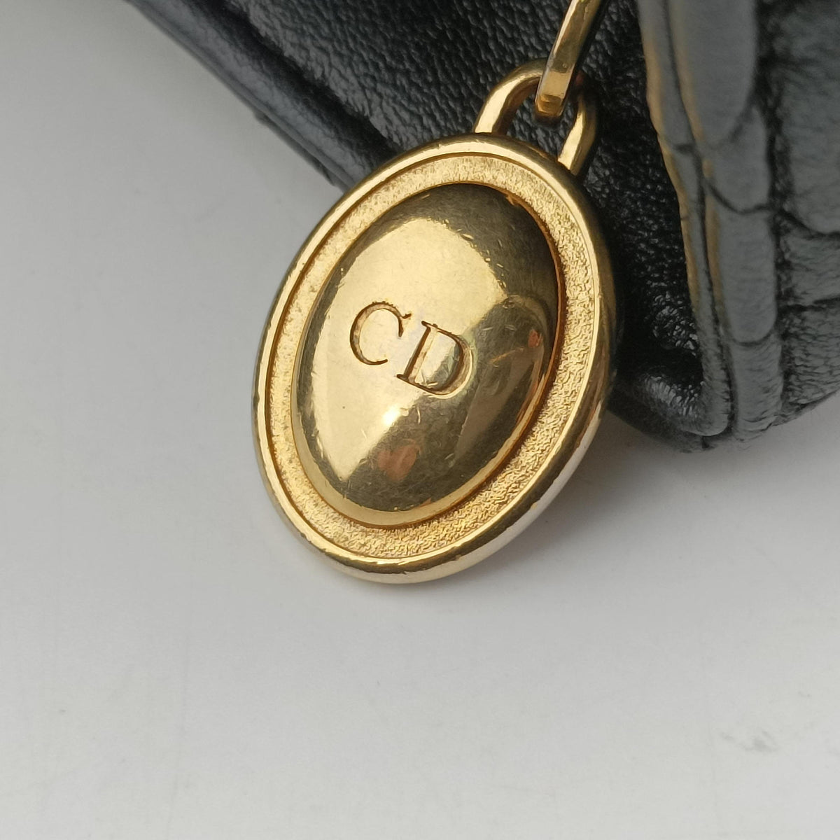 Secondhand Christian Dior Lady Dior Black lambskin  handbag | stylenewstar