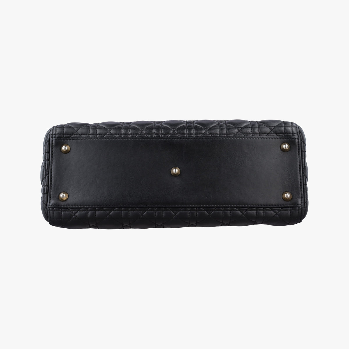 Secondhand Christian Dior Lady Dior Black lambskin  handbag | stylenewstar