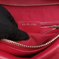 Secondhand Christian Dior Granville Red lambskin  shoulderbag | stylenewstar