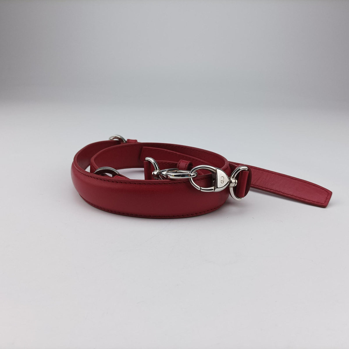 Secondhand Christian Dior Granville Red lambskin  shoulderbag | stylenewstar