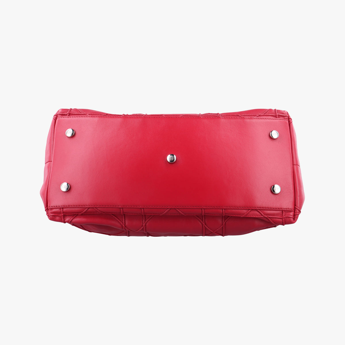Secondhand Christian Dior Granville Red lambskin  shoulderbag | stylenewstar