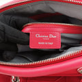 Pre-owned Christian Dior Granville Pink lambskin  shoulderbag | stylenewstar