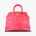 Pre-owned Christian Dior Granville Pink lambskin  shoulderbag | stylenewstar