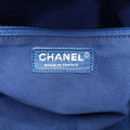 Pre-owned Chanel BOY CHANEL Blue leather A92193 shoulderbag | stylenewstar