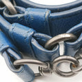 Pre-owned Bottega Veneta Intrecciato Blue lambskin  shoulderbag | stylenewstar