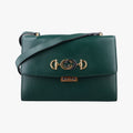 Pre-owned Gucci ZUMI Green Leather 576388 shoulderbag | stylenewstar
