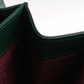 Pre-owned Gucci ZUMI Green Leather 576388 shoulderbag | stylenewstar