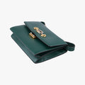 Pre-owned Gucci ZUMI Green Leather 576388 shoulderbag | stylenewstar