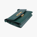 Pre-owned Gucci ZUMI Green Leather 576388 shoulderbag | stylenewstar
