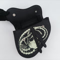 Vintage Christian Dior Cactus Jack Saddle Black Leather  bum bag/waist bag | stylenewstar