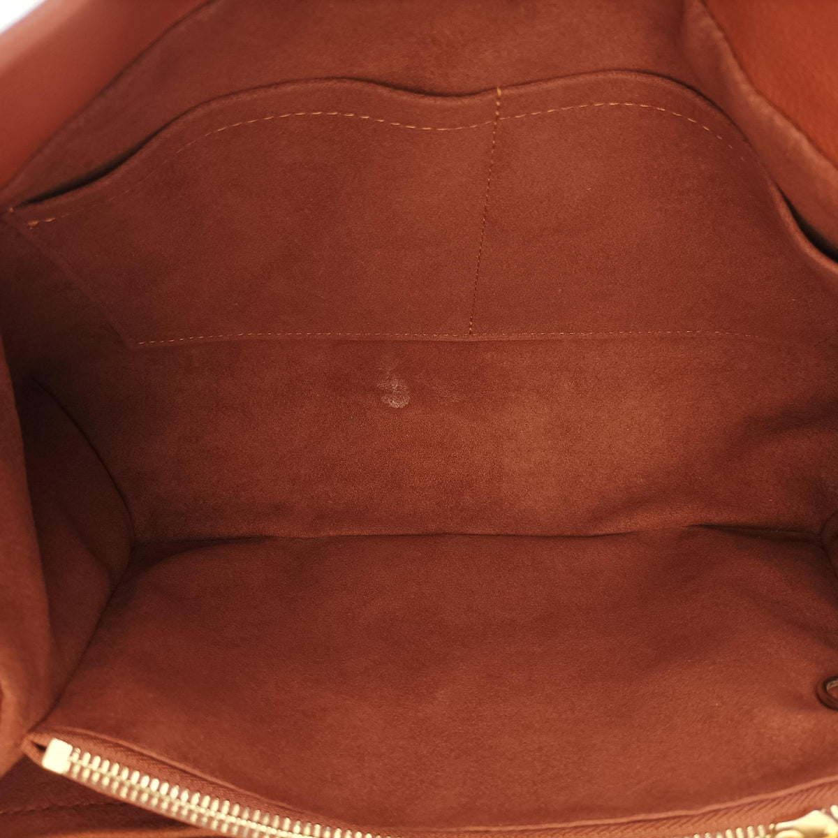 Pre-owned Louis Vuitton OLYMPE Brown×Avane Monogram Canvas×calf leather M40925 handbag | stylenewstar