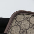 Pre-owned Gucci NEO VINTAGE GG Supreme beige x Brown PVC coated canvas×Leather 493930 bum bag/waist bag | stylenewstar