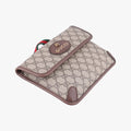 Pre-owned Gucci NEO VINTAGE GG Supreme beige x Brown PVC coated canvas×Leather 493930 bum bag/waist bag | stylenewstar