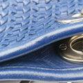 Pre-owned Christian Dior Soft Lady Dior Intrecciato Tote Navy lambskin  handbag | stylenewstar