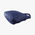 Pre-owned Christian Dior Soft Lady Dior Intrecciato Tote Navy lambskin  handbag | stylenewstar