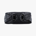 Pre-owned Christian Dior 61 Hobo Black Leather×Patent  handbag | stylenewstar