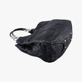 Pre-owned Christian Dior 61 Hobo Black Leather×Patent  handbag | stylenewstar