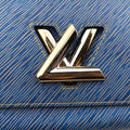 Pre-owned Louis Vuitton Twist MM Denim blue Epi M50271 shoulderbag | stylenewstar