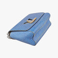 Pre-owned Louis Vuitton Twist MM Denim blue Epi M50271 shoulderbag | stylenewstar