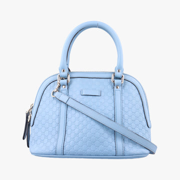 Microguccissima Blue Leather 449654 G021871998マイクログッチシマ ブルー レザー 449654 G021871998