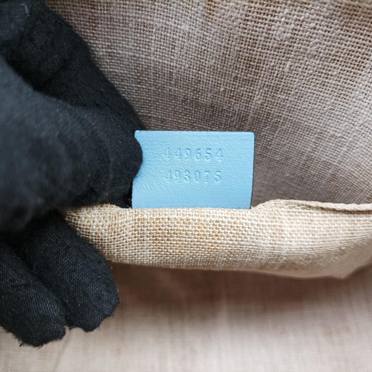Microguccissima Blue Leather 449654 G021871998マイクログッチシマ ブルー レザー 449654 G021871998