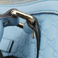Microguccissima Blue Leather 449654 G021871998マイクログッチシマ ブルー レザー 449654 G021871998