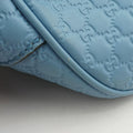 Microguccissima Blue Leather 449654 G021871998マイクログッチシマ ブルー レザー 449654 G021871998