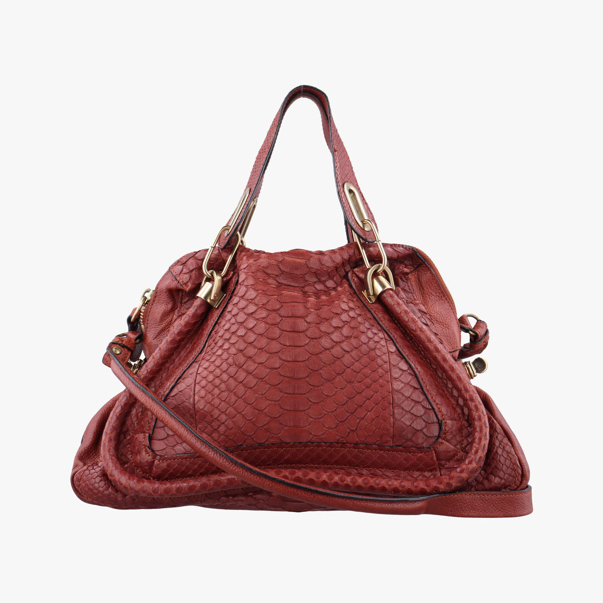 Paraty Burgundy Snakeskin 040956-29パラティ ワインレッド ヘビ革 040956-29