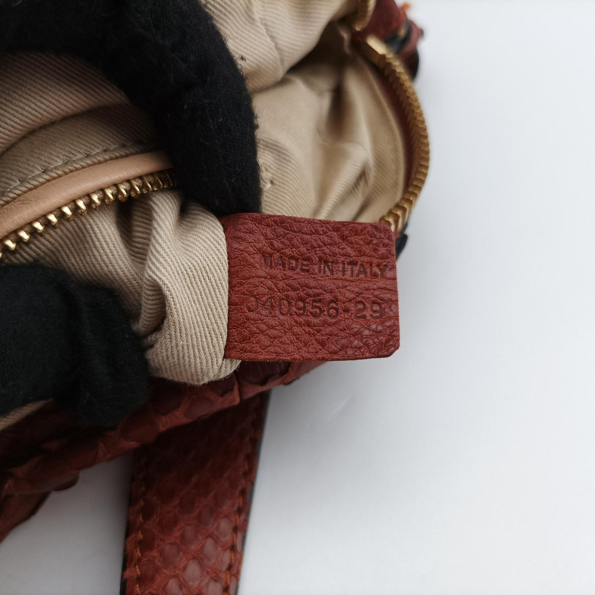 Paraty Burgundy Snakeskin 040956-29パラティ ワインレッド ヘビ革 040956-29