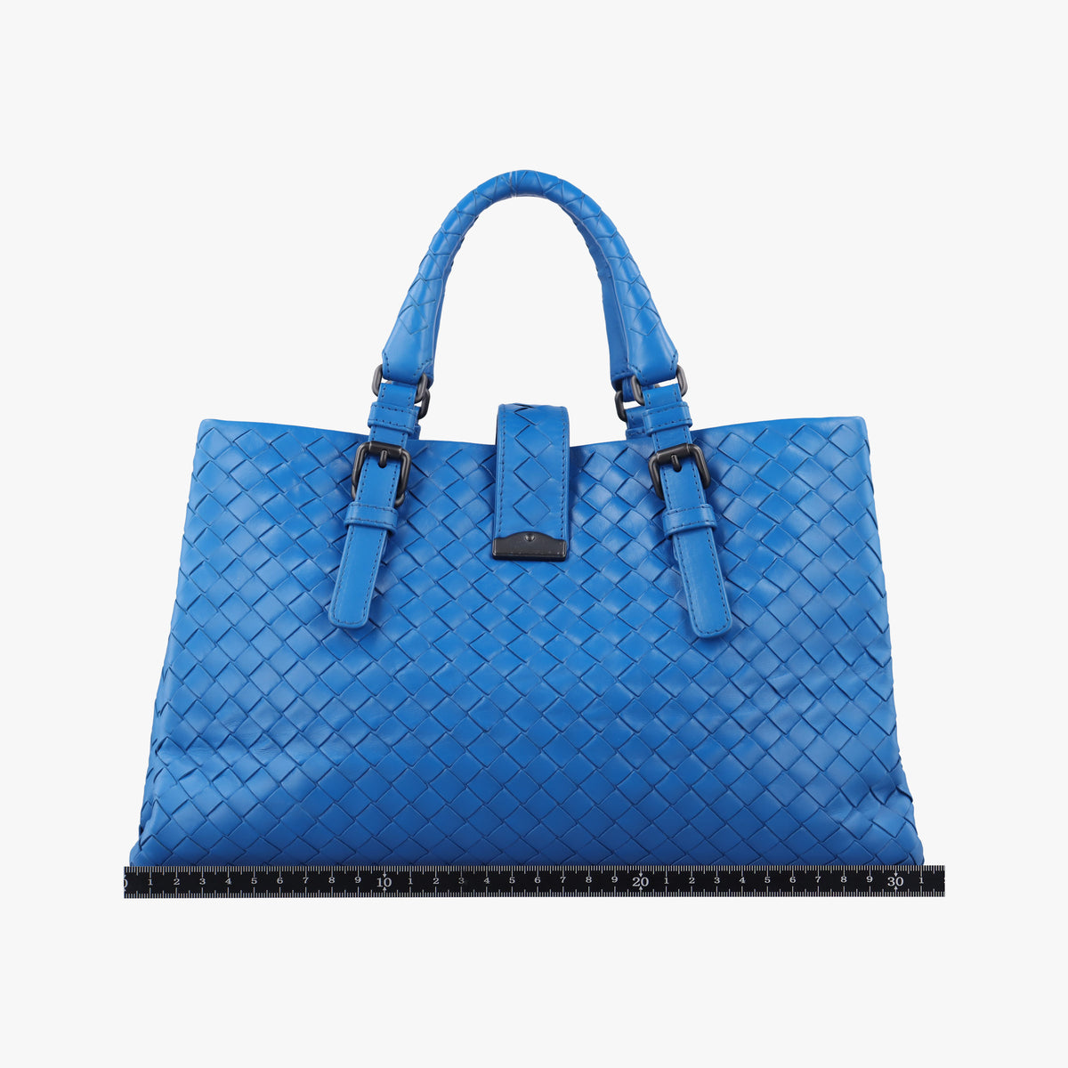 Roma Intrecciato Blue lambskin B04638597Rローマ イントレチャート ブルー ラムスキン B04638597R