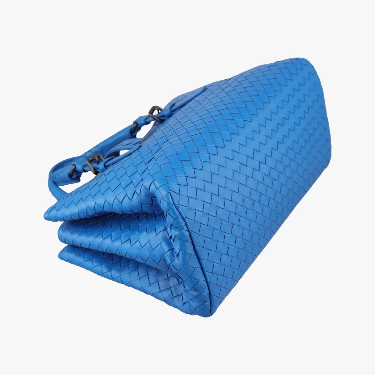 Roma Intrecciato Blue lambskin B04638597Rローマ イントレチャート ブルー ラムスキン B04638597R