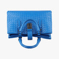 Roma Intrecciato Blue lambskin B04638597Rローマ イントレチャート ブルー ラムスキン B04638597R