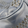Soft Lady Dior Intrecciato Tote Blue lambskin 17-BO-1018ソフト レディディオール イントレチャート トート ブルー ラムスキン 17-BO-1018